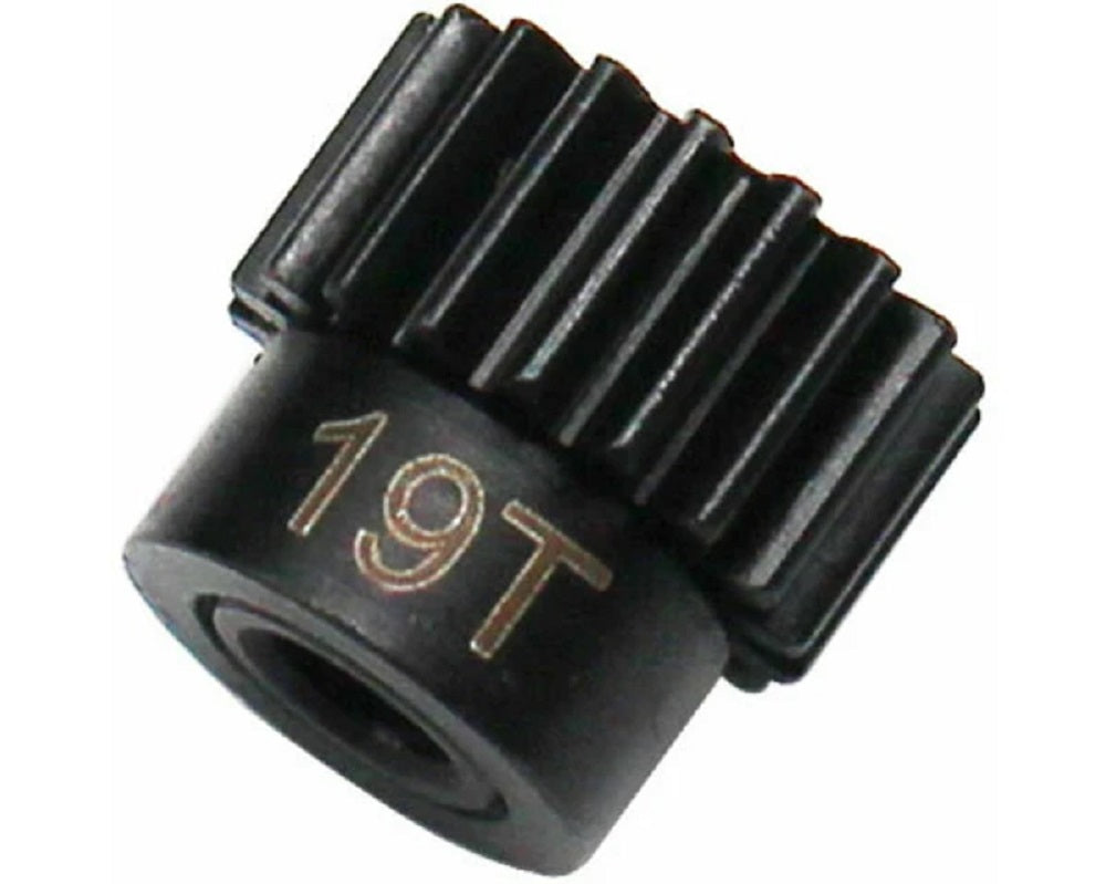 19T 0.5 Mod Hardened Steel Pinion Gear 1/8 Bore