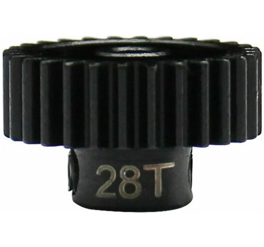 28T 0.5 Mod Hardened Steel Pinion Gear 2.3 Bore