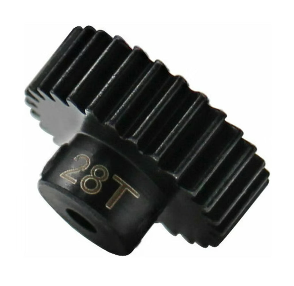 28T 0.5 Mod Hardened Steel Pinion Gear 2.3 Bore