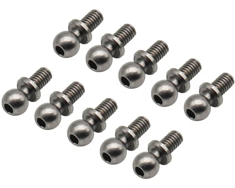 Hot Racing Stainless Steel Ball Stud, for Mini-T2, JRX2, JRXT Drag