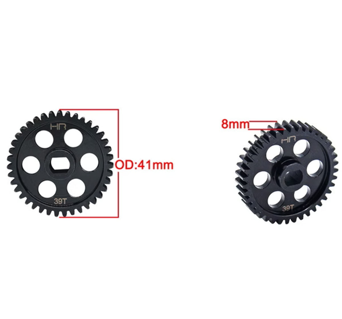 Steel Spur Gear (39T 1.0 Mod) - Arrma 1/5