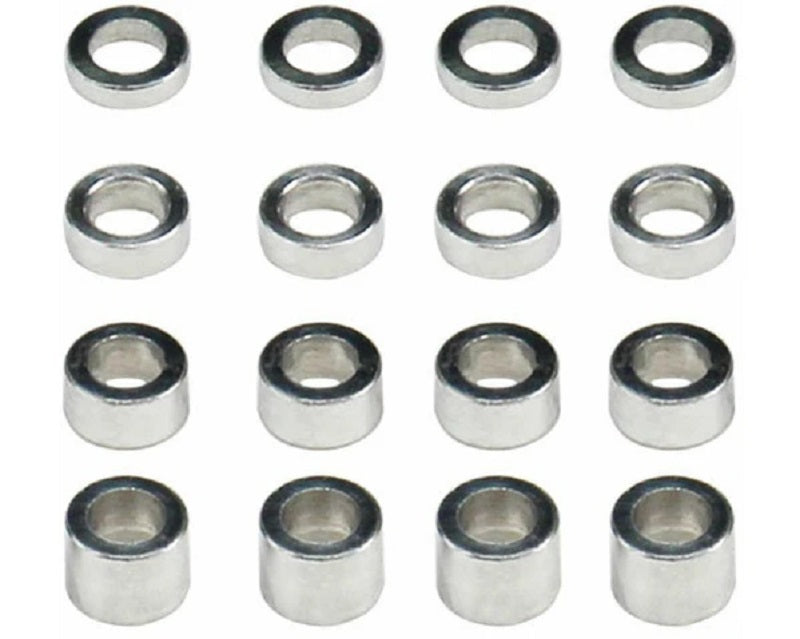 M1.4 Aluminum Spacer Set, (1.0-1.5-2.0-3.0mm), 4ea