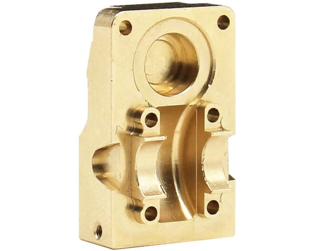 Brass Diff Cover with SS Skid Plate SCX24