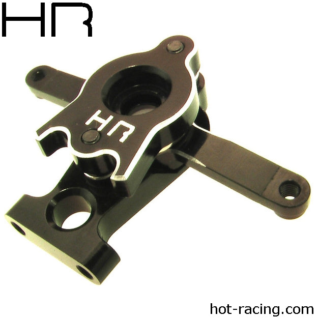 Black Aluminum Bellcrank Steering Kit
