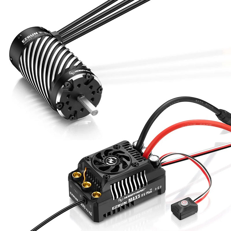 Ezrun Max5 HV Plus G2 ESC + 56118SL 1600KV G2 Motor Combo