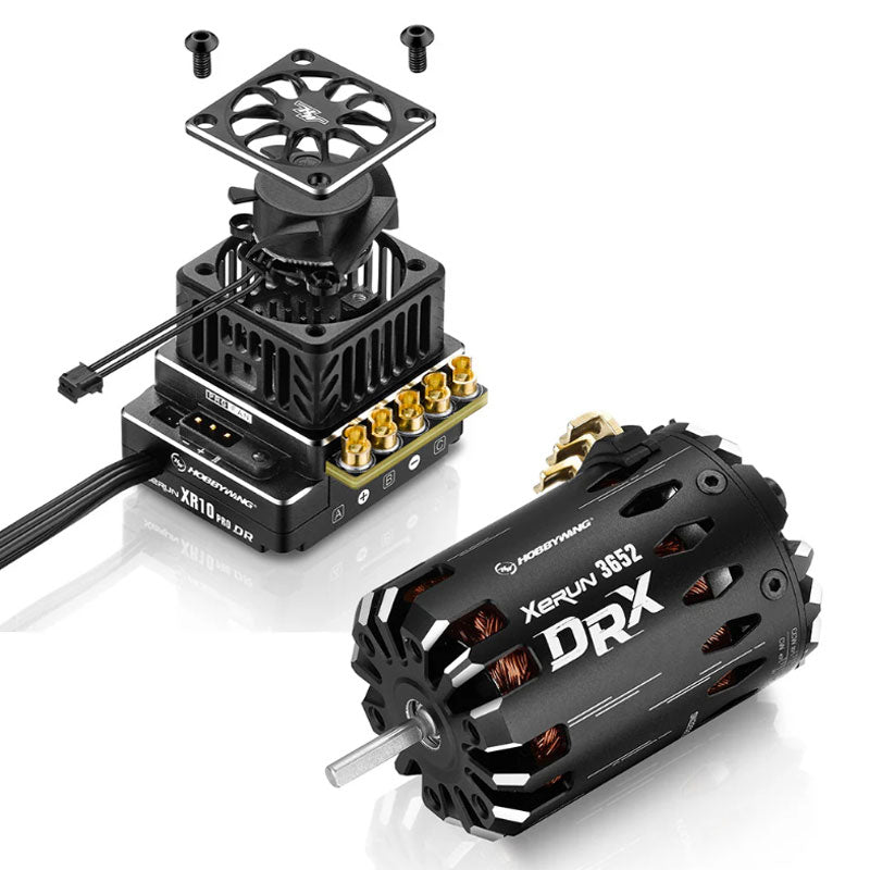 XeRun XR10 ESC + DRX3652 9500KV Motor Combo