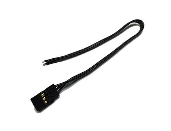 Black Servo Lead (Gold Connector)