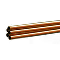 Round Brass Tube: 1/8" OD x 0.014" Wall x 36" Long