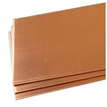 Copper Sheet: 0.025" Thick x 4" Wide x 10" Long
