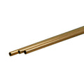 Round Brass Tube: 3/32" OD x 0.014" Wall x 12" Long
