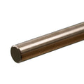 Round Stainless Steel Rod: 3/8" OD x 12" Long