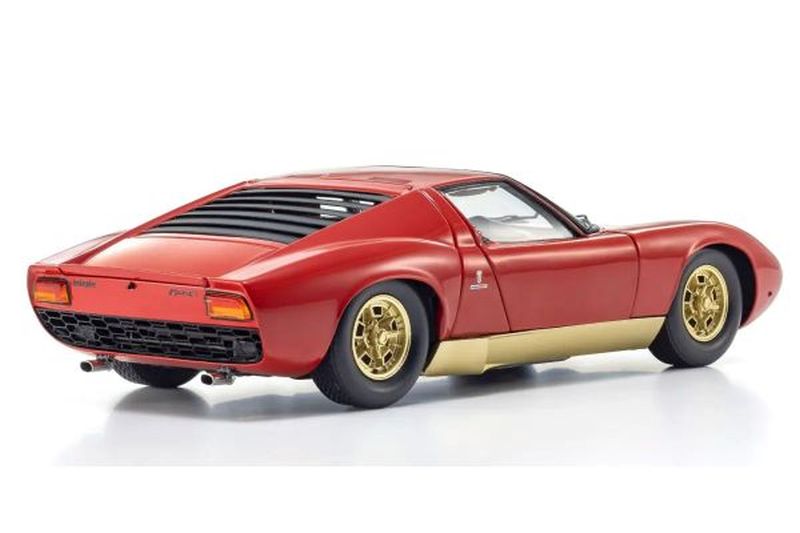 1/18 Scale Lamborghini Miura P 400 Die Cast (Red)