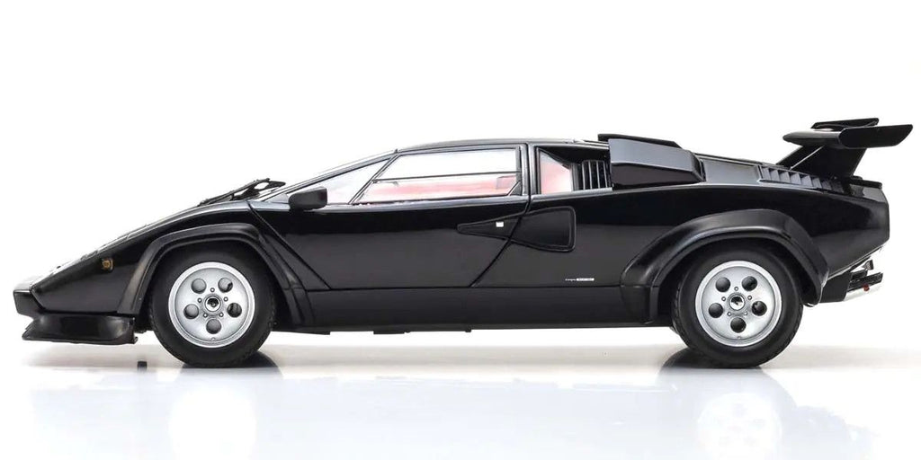 1/18 Scale Lamborghini Countach LP5000 Quattrovalvole Black Model Diecast Car