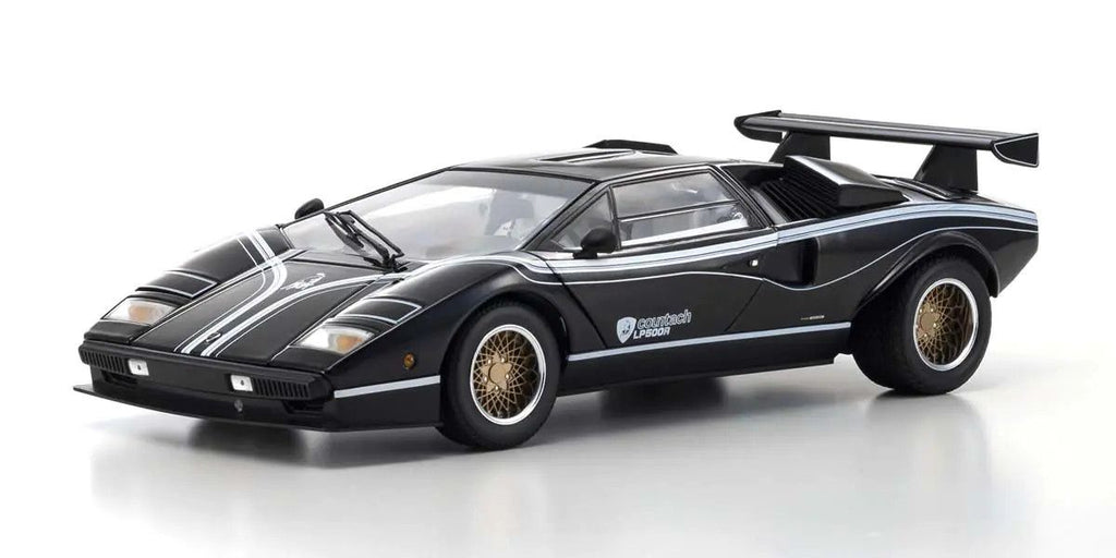 1/18 Scale Lamborghini Countach LP500R Black Model Diecast Car