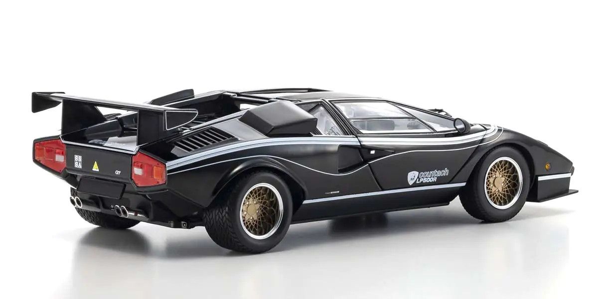 1/18 Scale Lamborghini Countach LP500R Black Model Diecast Car
