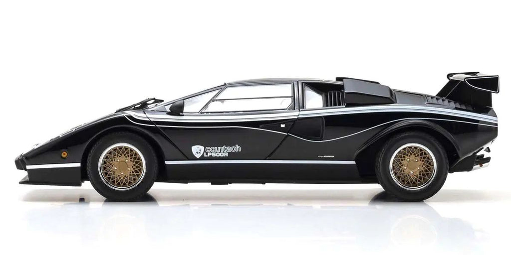 1/18 Scale Lamborghini Countach LP500R Black Model Diecast Car