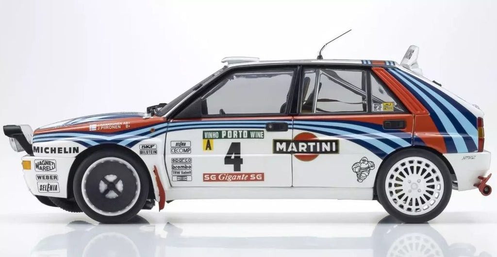 1/18 LANCIA DELTA INTE EVO PORTUGAL 1992 Martini #4 Diecast Model