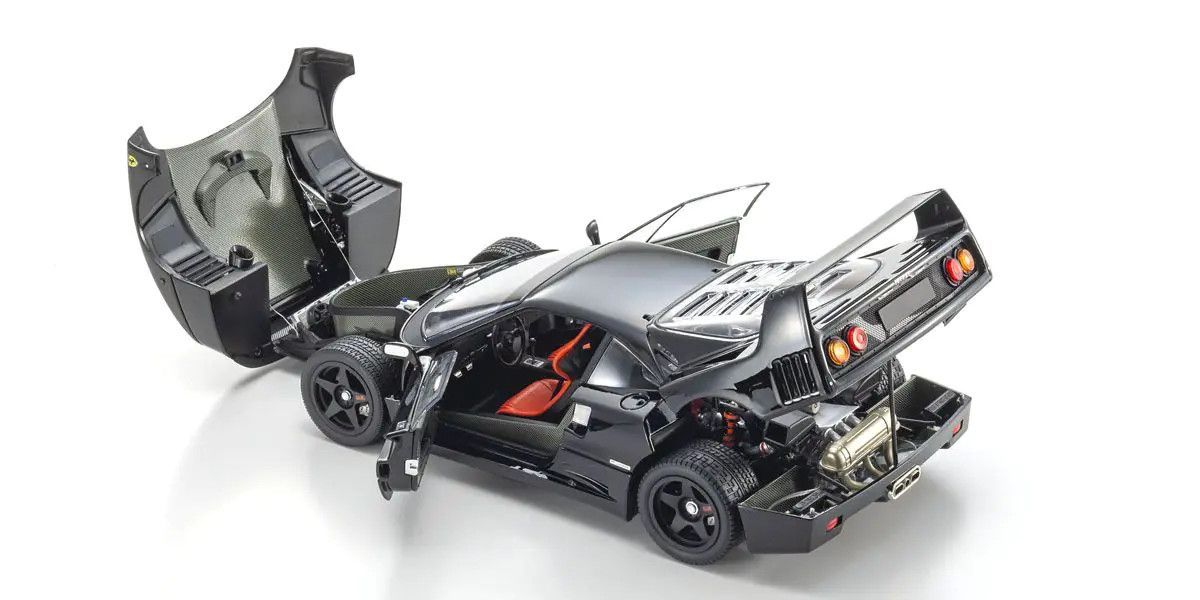 1/18 Ferrari F40 Scale Model, Black
