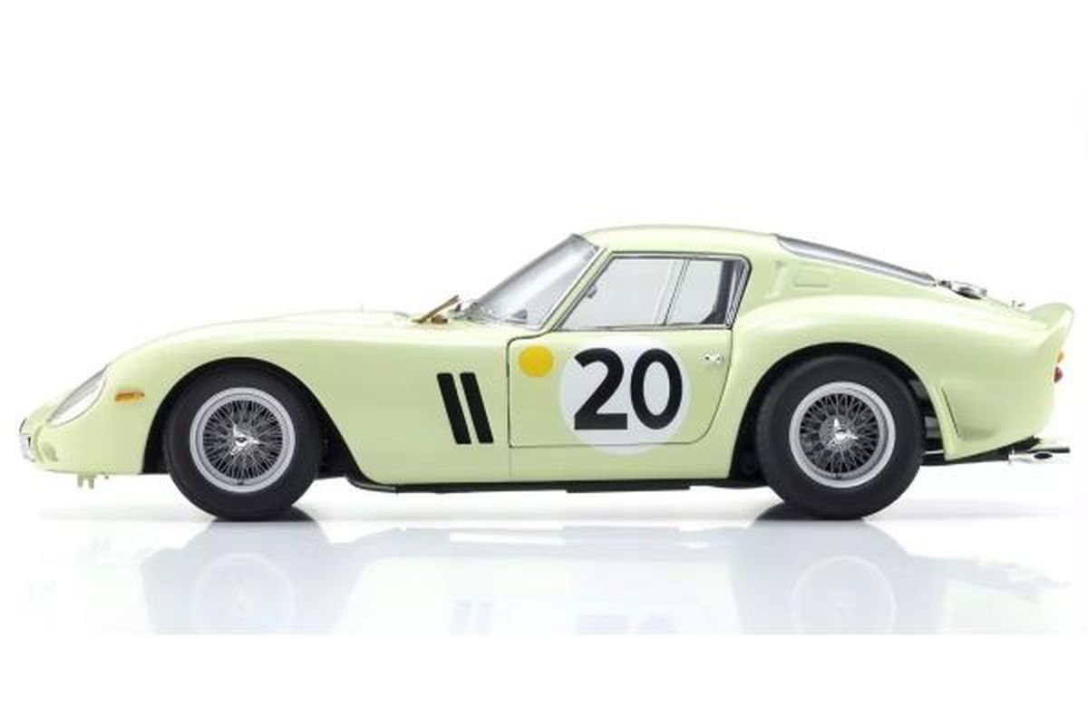 1/18 Ferrari 250GTO 1962 LM #20 (LIGHT GREEN) Die-Cast Model