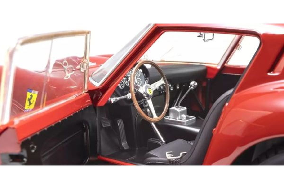 1/18 Ferrari 250GTO 1000km Paris Montlhery 3987GT 1962 #1 (Red) Die-Cast Model