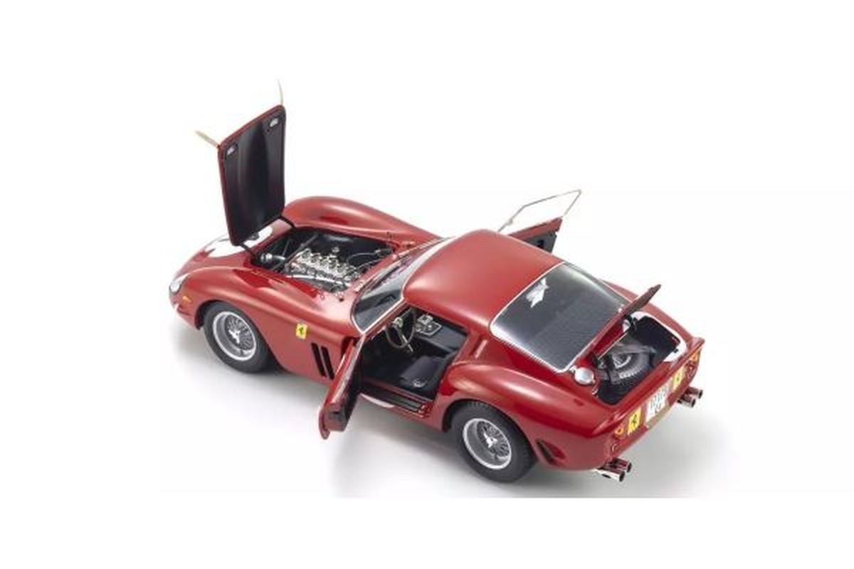 1/18 Ferrari 250GTO 1000km Paris Montlhery 3987GT 1962 #1 (Red) Die-Cast Model