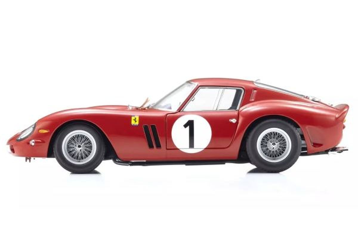 1/18 Ferrari 250GTO 1000km Paris Montlhery 3987GT 1962 #1 (Red) Die-Cast Model