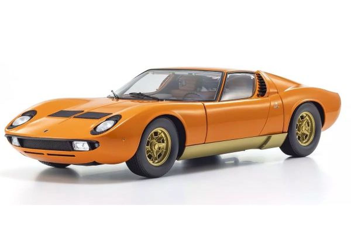 ORIGINAL 1/12 LAMBORGHINI MIURA P400 (ORANGE) Die-Cast Model