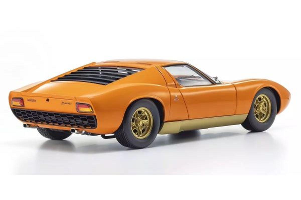ORIGINAL 1/12 LAMBORGHINI MIURA P400 (ORANGE) Die-Cast Model
