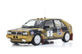 1/18 Scale Lancia Delta HF 4WD Winner Rally Piancavallo 1987 #1, Die Cast Model