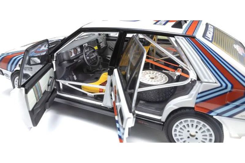 1/18 Scale Lancia Delta HF 4WD Winner Rally Olympus 1987 #3, Die Cast Model
