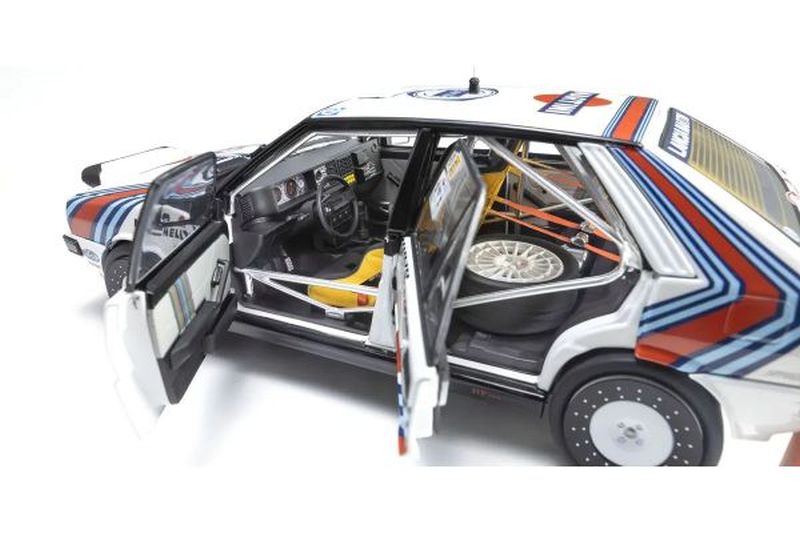 1/18 Scale Lancia Delta HF 4WD Winner Rally Monte Carlo 1988 #3, Die Cast Model