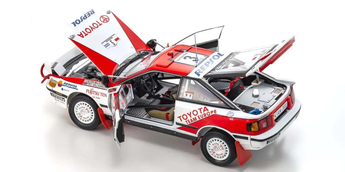 1/18 Scale Toyota Celica GT-Four ST165 1990 Safari #3 Model Diecast Car
