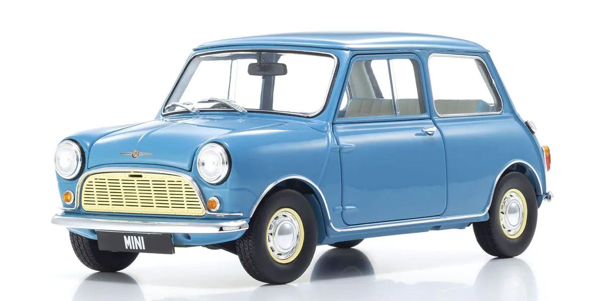 1/18 Scale Morris Mini Minor Clipper Blue Model Diecast Car