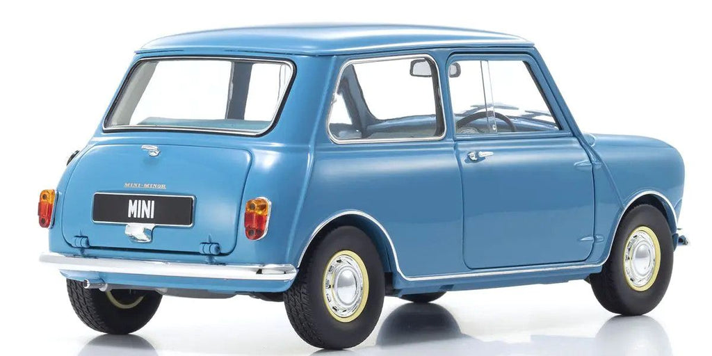 1/18 Scale Morris Mini Minor Clipper Blue Model Diecast Car