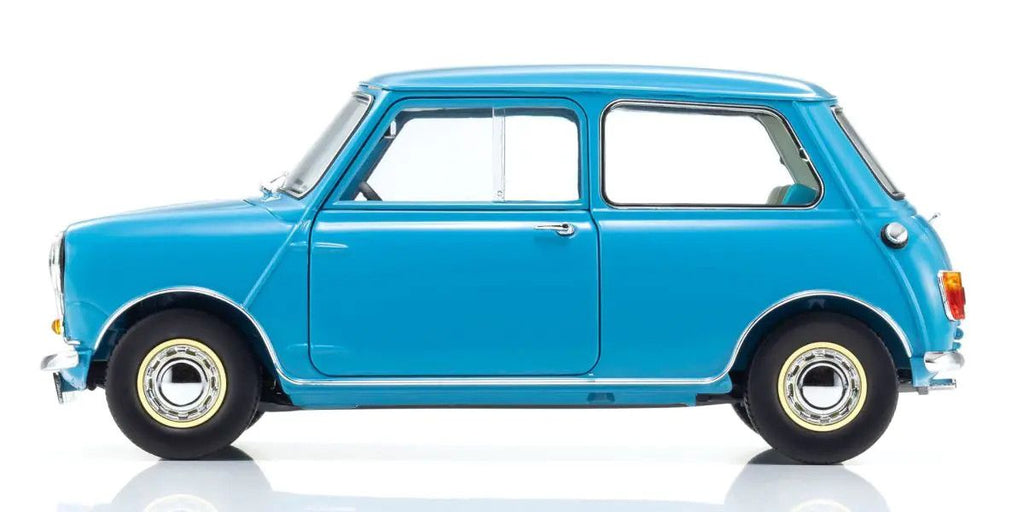 1/18 Scale Morris Mini Minor Clipper Blue Model Diecast Car