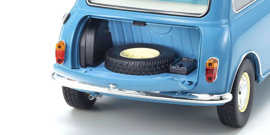 1/18 Scale Morris Mini Minor Clipper Blue Model Diecast Car