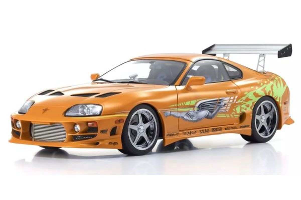 1/18 TOYOTA SUPRA (FAST & FURIOUS) Die-Cast Model