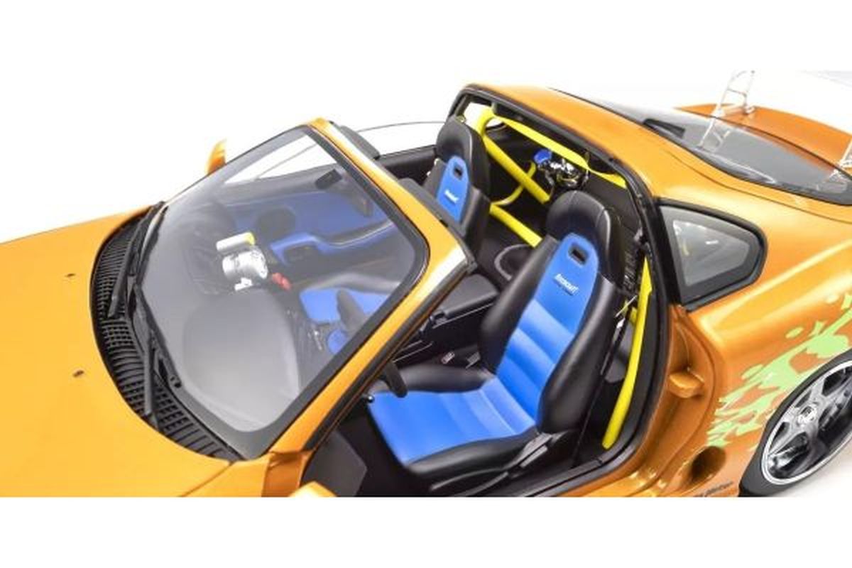 1/18 TOYOTA SUPRA (FAST & FURIOUS) Die-Cast Model