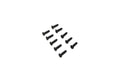 TP Flat Head Screw (M3x12/Hex/10pcs)