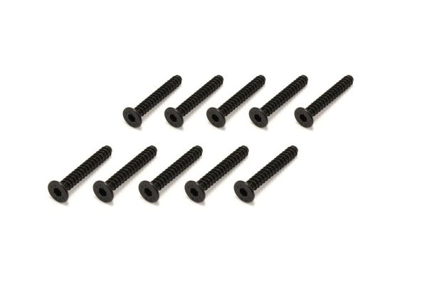 TP Flat Head Screw, Hex, M3x20, 10pcs