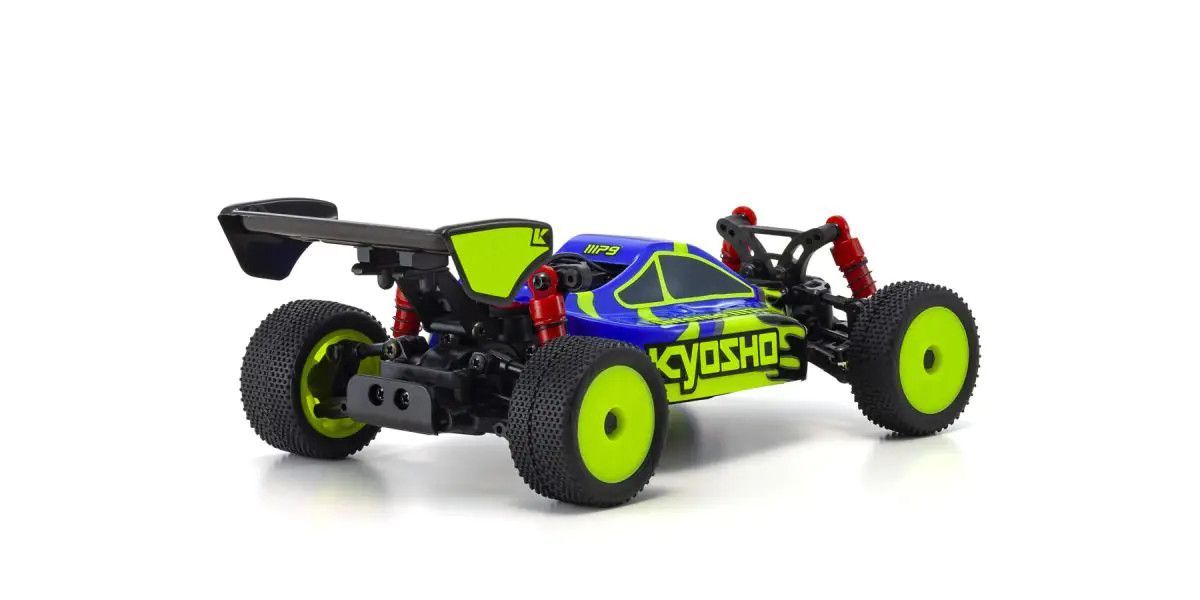 Mini-Z 4WD Inferno MP9 Buggy Readyset Blue/Yellow