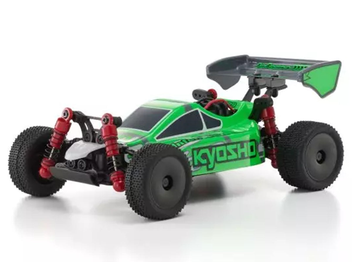Mini-Z Buggy MB-010 Inferno MP9 TKI White/Green Readyset