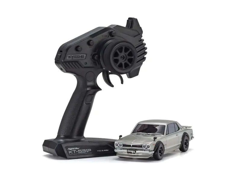 Mini-Z RWD MR-04 Nissan Skyline 2000GT-R (KPGC10) Tuned Version Silver