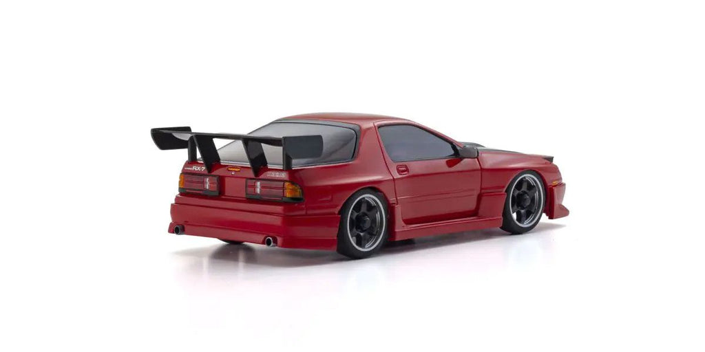 Mini-Z AWD Mazda Savanna RX-7 FC3S with Aero Kit and CFRP Hood, Red