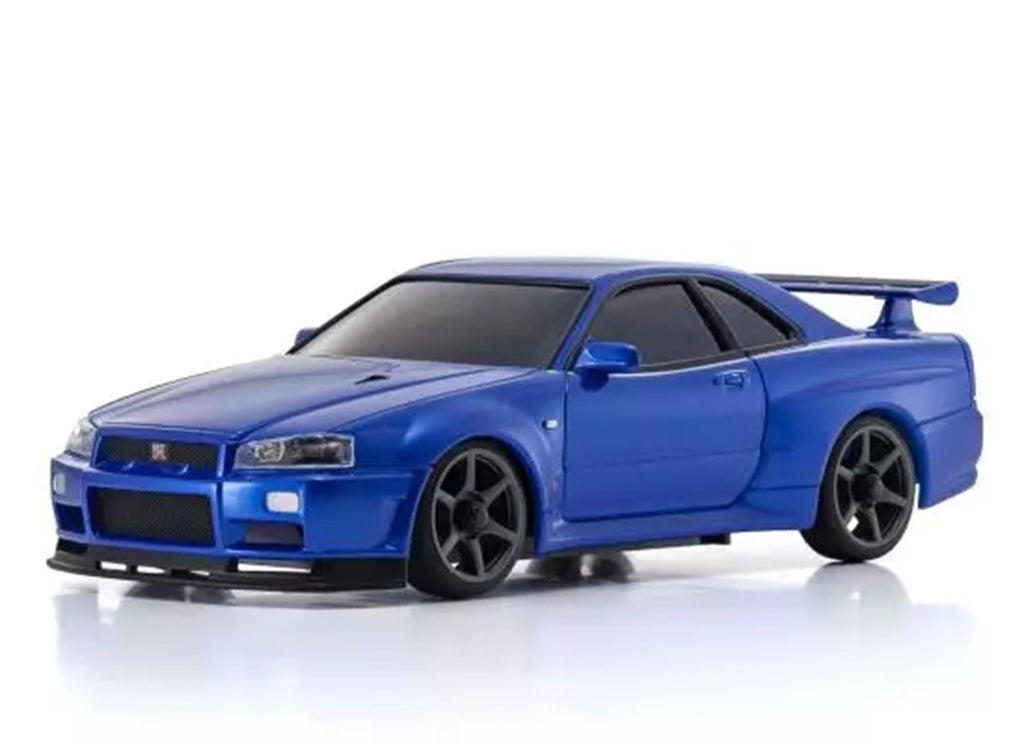 Mini-Z AWD MA-020 Nissan Skyline GT-R (R34) V.spec II Nur Metallic Blue