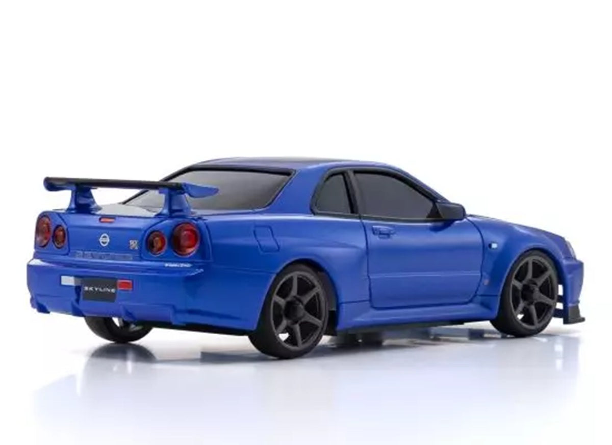 Mini-Z AWD MA-020 Nissan Skyline GT-R (R34) V.spec II Nur Metallic Blue