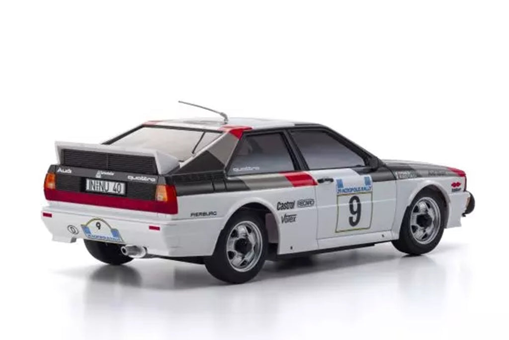 MINI-Z AWD MA-020 Audi Rallye quattro Group 4 #9, Acropolis 1982 Winner