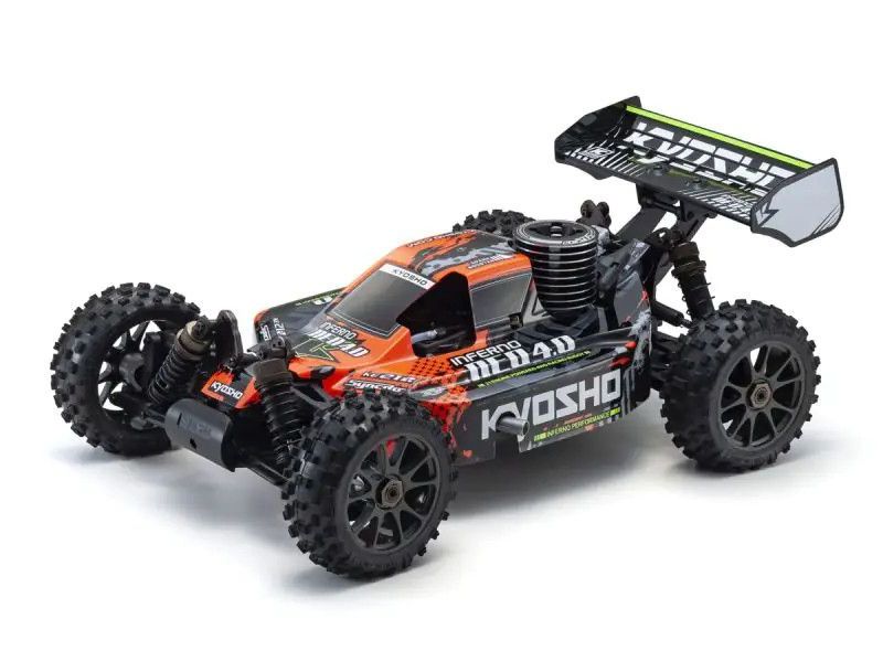1:8 Scale Radio Controlled .21 Engine Powered 4WD Racing Buggy Readyset Inferno NEO 4.0 Color Type 1
