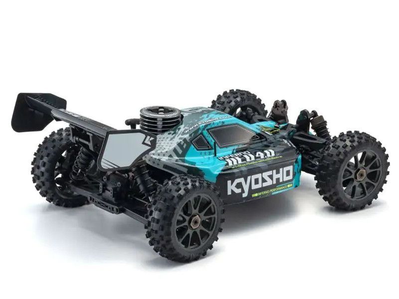 1:8 Scale Radio Controlled .21 Engine Powered 4WD Racing Buggy Readyset Inferno NEO 4.0 Color Type 2