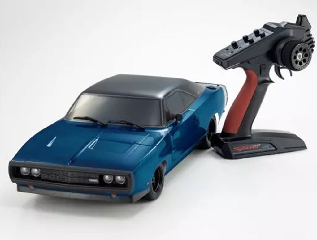 1/10 EP 4WD Fazer Mk2 1970 Dodge Charger Tuned Version Blue